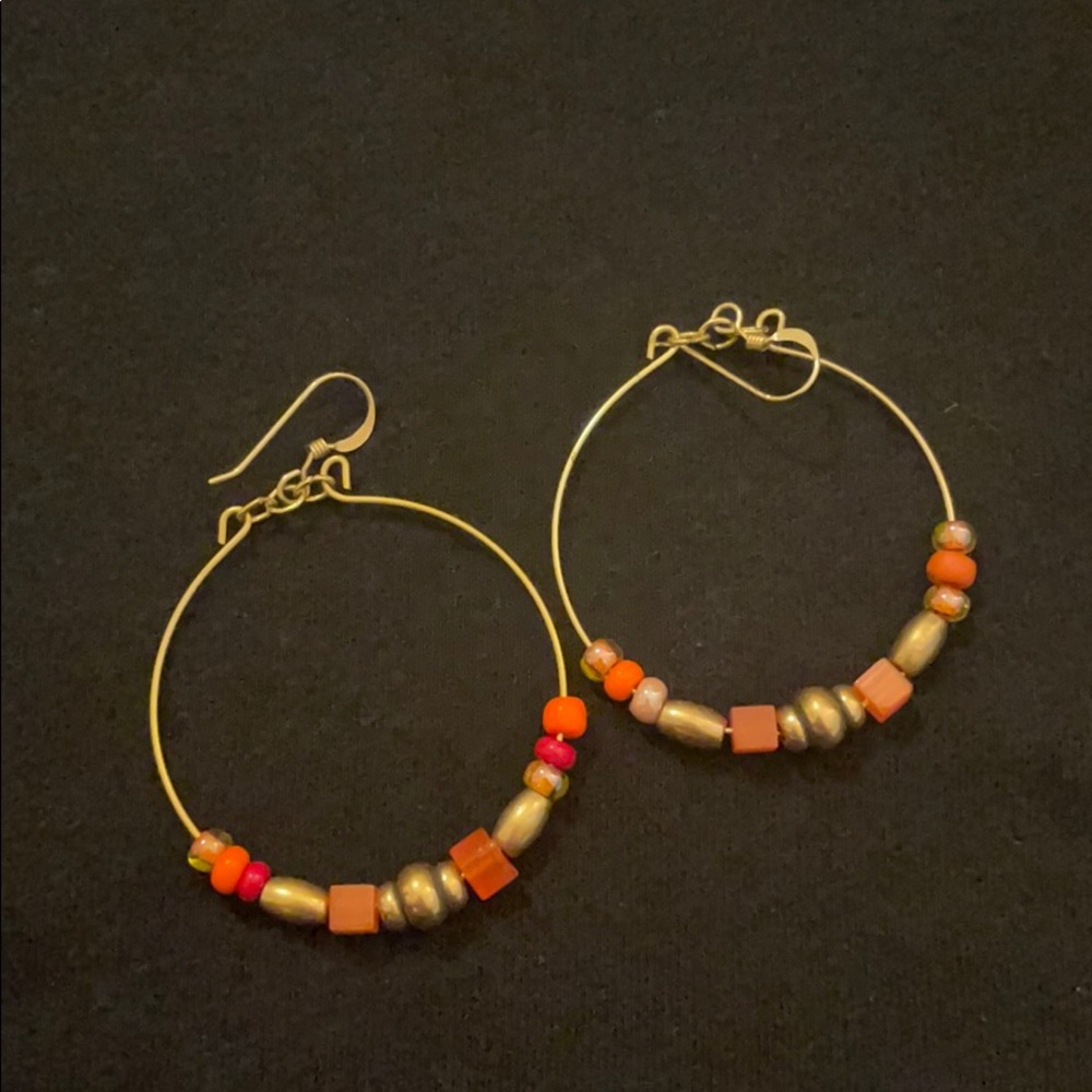 Alex and ani vintage 66 earrings